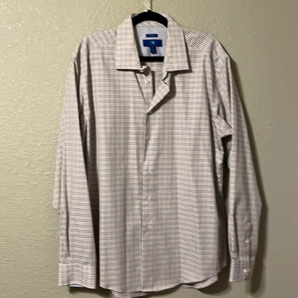 EGARA Non Iron Men’s button front shirt XL